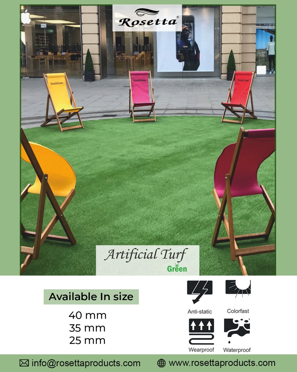 RosettaProducts's tweet photo. Our Artificial Turf collection meets the highest quality standards and are at the forefront of new technologies in the flooring industry. Contact us today.
.
.
#ArtificialTurf #ArtificialGrass #Turf #RosettaFlooring #RosettaProducts #Rosetta https://t.co/26ucKZ6yv9