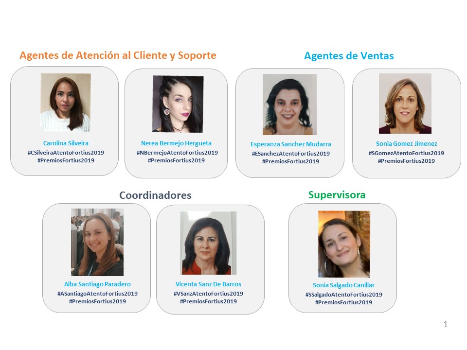 Apoya a nuestros candidatos a los premios Fortius 2019! Los mejores de Atento y sin lugar a dudas los mejores del sector!  Comparte el hashtag de tu candidato favorito y dale difusión! Cuantos más hashtag  y retwitts mejor.

Suerte a todos!