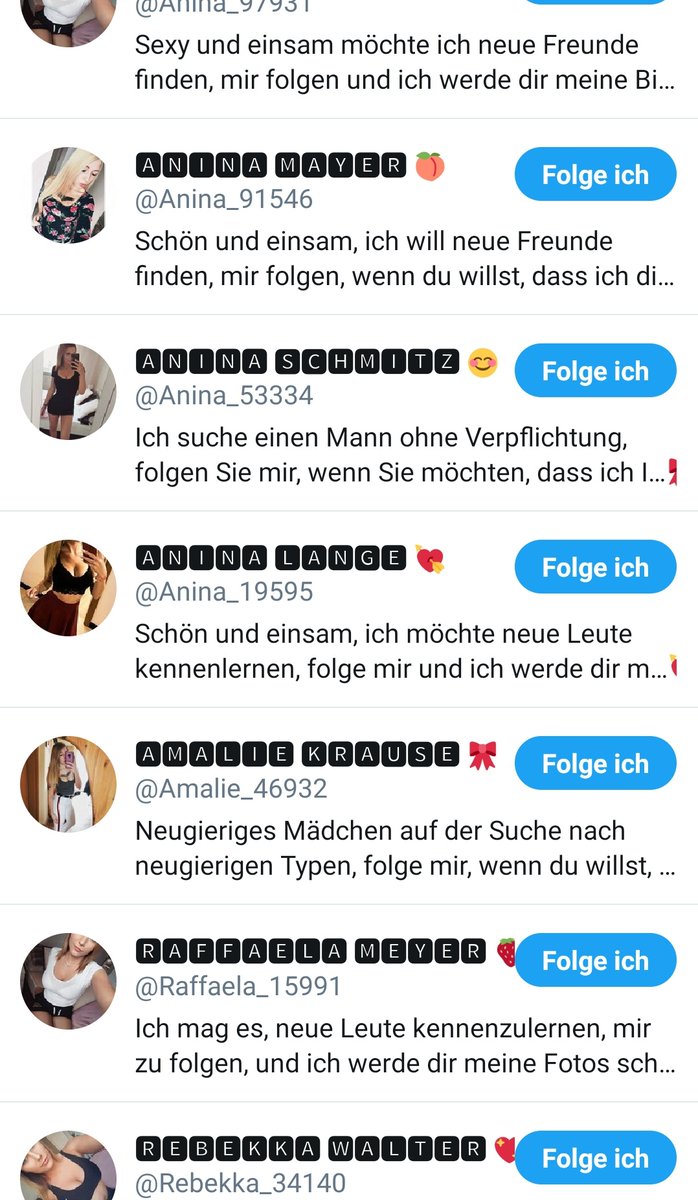 HWatchbot's tweet photo. @Tigerelch Ich freue mich über Besucher, die ihrem #BlockChain-Plugin für FireFox oder Chrome an meinen gefolgten Damen eine Beschäftigung geben möchten!
PS: Wer mir folgt, erhält erhellende Neuigkeiten aus der Damenwelt & wird regelmäßig bei Befall gewarnt.
Ihr freundlicher #Servicebot https://t.co/SmN21ipZ7M