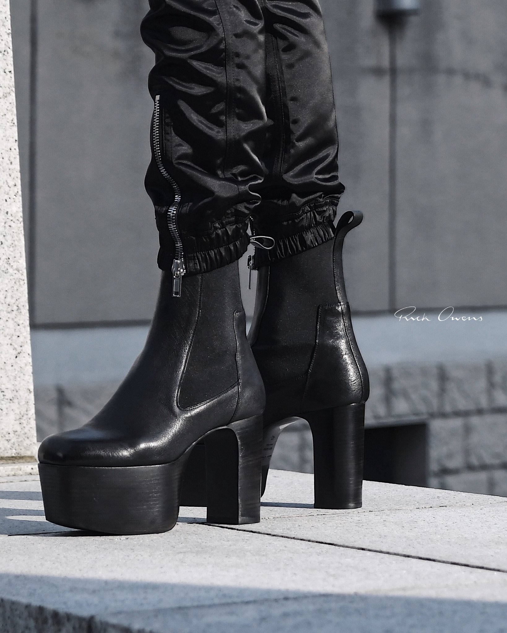 Rick Owens kissboots リックオウエンス プラットフォーム-