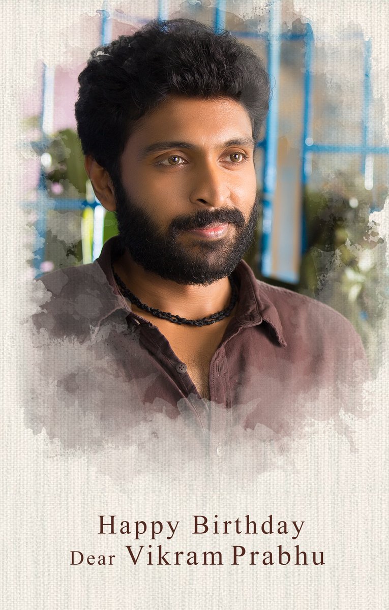 Wishing you a day filled with happiness and an year filled with success! Happy Birthday @iamVikramPrabhu 😍😃

#VaanamKottattum #HBDVikramPrabhu