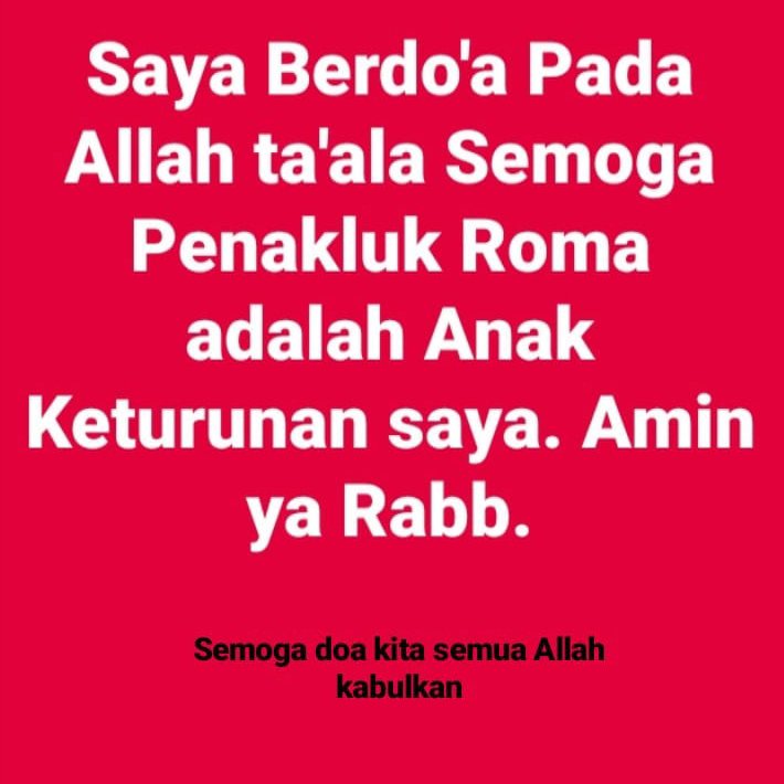 AriSyam6's tweet photo. Harapan kembali pada syariah &amp; khilafah tak lagi bisa ditunda2 lagi. Umat butuh khilafah. #ConquestofConstantinople #GlobalCampaign1453 #ConquestofIstanbul #IslamBerjayaKembali #İstanbulunFethi https://t.co/9grG5AvQt1