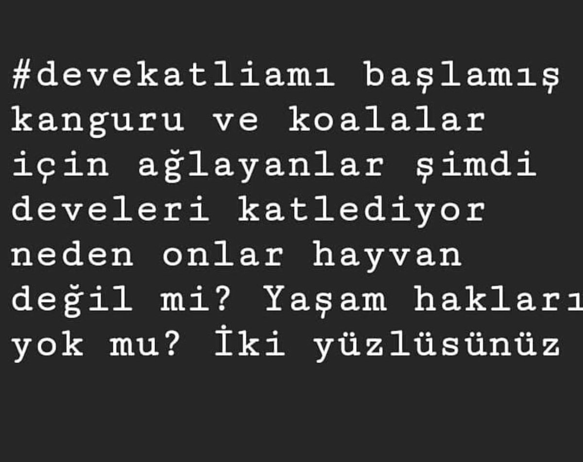 #AvustralyadaDeveKatliamı