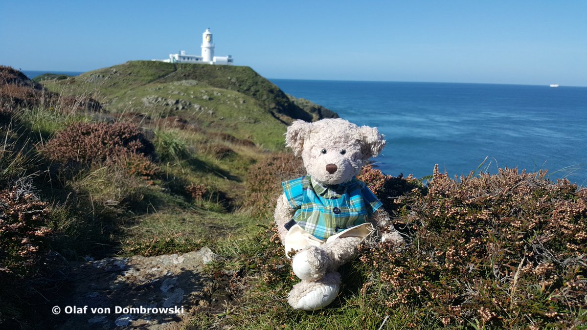 Do you like #lighthouses? I certainly do. Never been inside one, unfortunately but seen a lot during my #travels like here at #strumblehead #Pembrokeshire #Cymru