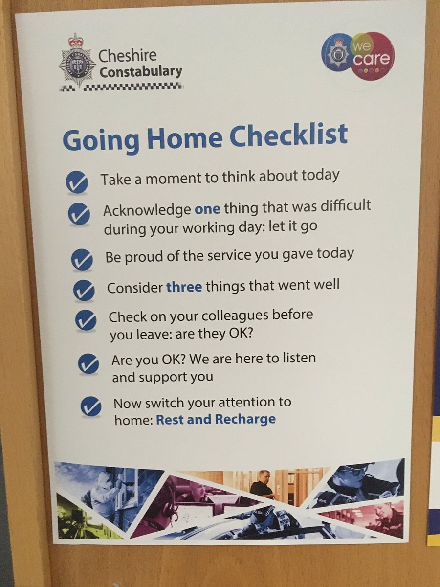 On the doors as I left yesterday. So important and spot on. 

By all means share the heck out of this. 

#Wellbeing