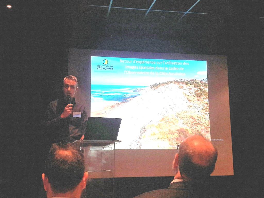 CREOCEAN_keran's tweet photo. Créocéan a assisté au  séminaire "Érosion littorale &amp; données spatiales" organisé par @iSeaNews, préalable à la conf de  @janwoerner, DG de l'ESA. 
#traitdecote #erosioncotière #coastalerosion #teledetection #remotesensing #satellite 
@shore_space @NvelleAquitaine @ESA_fr @CNES https://t.co/sMmBvcCiCQ