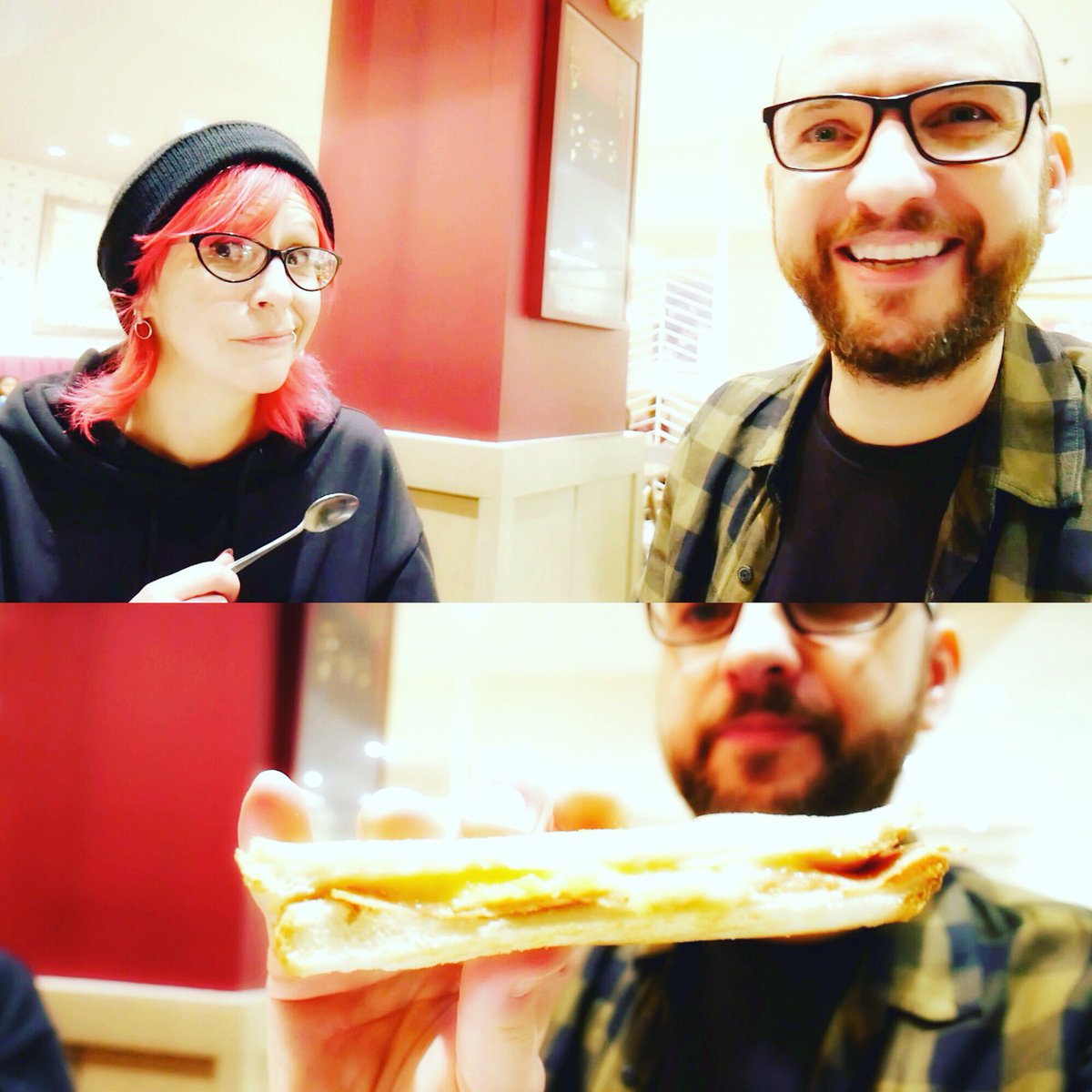 LDNVegans's tweet photo. We had a great catch-up last night, talking about reaching 1K subs on our YouTube channel, new vegan food options for Veganuary, and the idea of doing videos about sustainable fashion shopping. Vlog drops later today. #ldnvegans #Veganuary2020 https://t.co/vq1iy0gaRY
