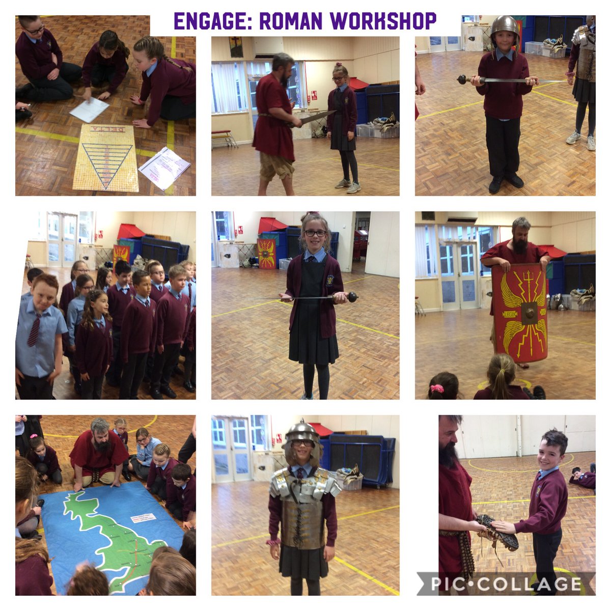 Year 4 had a fantastic day at their Roman workshop. It was great fun and the children learnt so much!