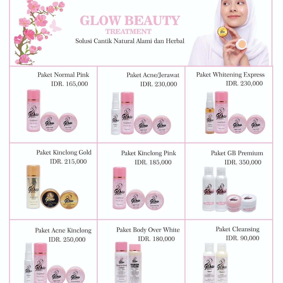 Sudah gonta ganti skincare tapi belum ada yang cocok??
Pakai glow beauty saja nih😍
📲085741915751

#glowbeauty #glowbeautybpom 
#glowaman #creamaman 
#glowingskin #cantikglowing
#glowbeautypekalongan #glowbeautyindonesia