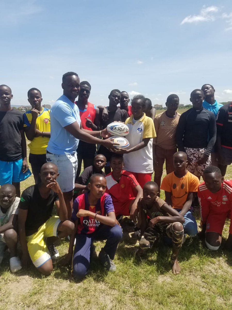 kevarmstrong's tweet photo. Spreading the game with @Ke_rugbyleague this is the kitengela sharks getting ready for the season #tucheze #gamelive https://t.co/7iFn7XaoGL