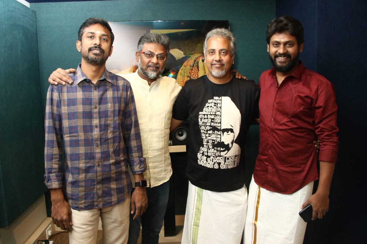 riorajfc_'s tweet photo. Dubbing begins for #rioraj's #PlanPanniPannanum
@rio_raj @dirbadri
@positiveprint_
#YuvanBadri3 #RioRaj2nd https://t.co/ZfF4lnsU7G