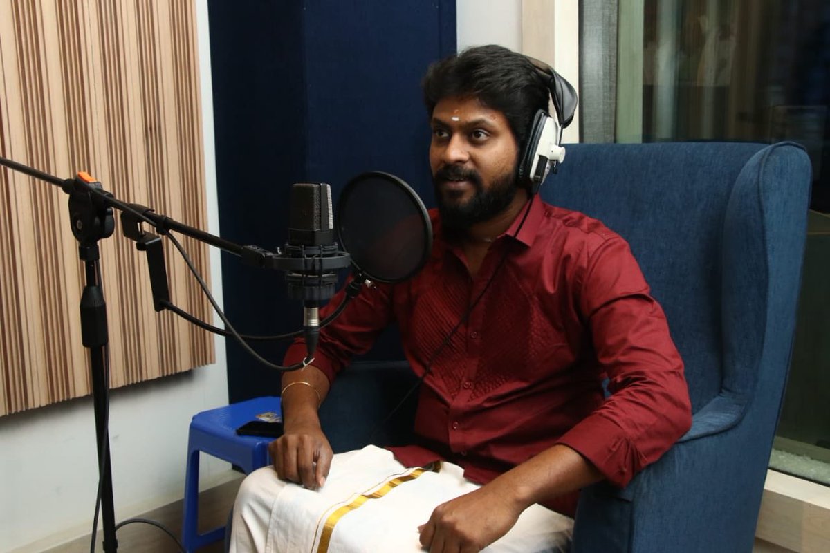 riorajfc_'s tweet photo. Dubbing begins for #rioraj's #PlanPanniPannanum
@rio_raj @dirbadri
@positiveprint_
#YuvanBadri3 #RioRaj2nd https://t.co/ZfF4lnsU7G