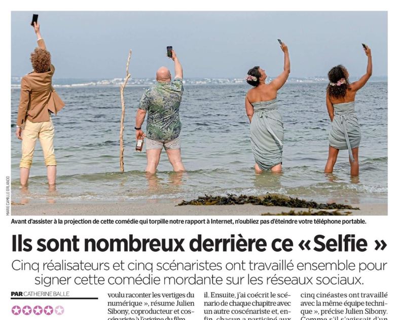 BenjFontaine's tweet photo. Parce qu'on se retrouve tous (ou presque) dans ce film, parce qu'on rit très souvent, parfois jaune, parce que la partie réalisée par @CodyJarrett avec Blanche Gardin est particulièrement savoureuse...il faut aller voir #SelfieLeFilm https://t.co/lc4hl4yphV