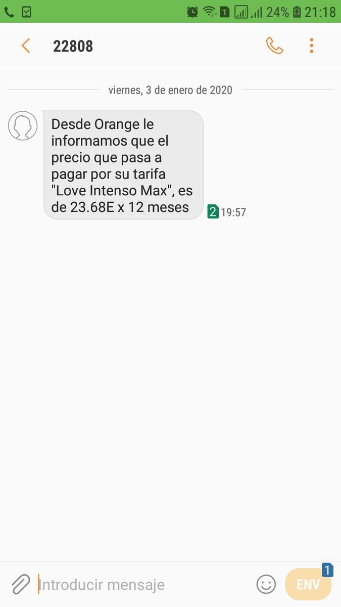 danielaaarrieta's tweet photo. @orange_es Ahora mismo te lo paso Luis. Pero ya tengo clarísimo que quiero hacer un desistimiento de todo lo que acepté. Estoy en plazo para eso porque no confío en ustedes https://t.co/NmuWnL6Ef7