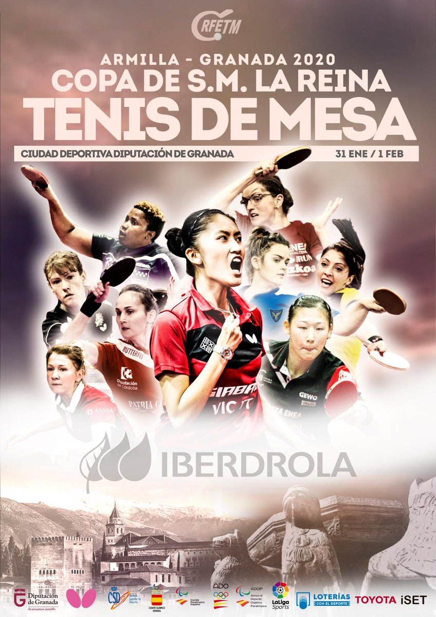 El Campeonato de España de Tenis de Mesa, la Copa del Rey y de la Reina se celebrarán entre enero y febrero en Armilla - Granada ideal.es/deportes/provi… <a href="/rfetm_tenismesa/">RFETM</a> <a href="/JMRuizReyes/">José Manuel Ruiz PLY</a> <a href="/DeporteAND/">Andalucía es Deporte</a> <a href="/EducaAnd/">Consejería Desarrollo Educativo y FP</a> <a href="/JuntaGranada/">Junta Granada</a> <a href="/AndaluciaJunta/">Junta de Andalucía</a>