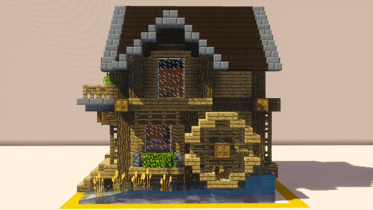 くりゅ 16 16 16建築 水車のある家 Minecraft Minecraft建築コミュ マインクラフト T Co Qvdobcodjl Twitter くりゅ 16 16 16建築 水車のある家 Minecraft Minecraft建築コミュ マインクラフト T Co Qvdobcodjl Twitter