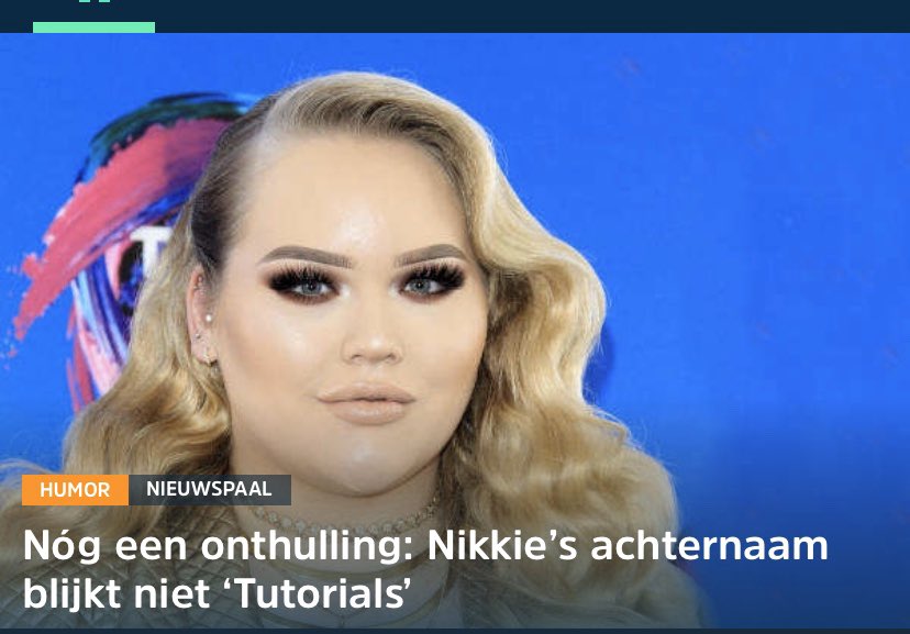 Niquitaofficial's tweet image. Nu lees ik weer deze ongein. Als je dit werkelijk dacht, dat haar achternaam tutorials was. Dan ben je echt een dombo. #NikkiedeJager #nikkitutorials #nikkie