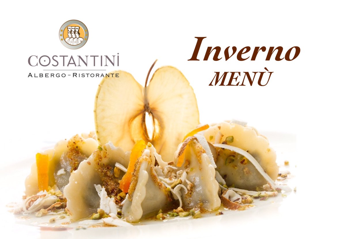 ❄️❄️❄️
Date il giusto sapore al vostro Inverno con il nuovo Menù firmato dallo Chef Marco Furlano 

Sfogliate la carta 👇 
albergocostantini.com/menu/

❄️❄️❄️
Vi aspettiamo in ristorante:
Tel. 0432 792372 
ristorante@albergocostantini.com
albergocostantini.com