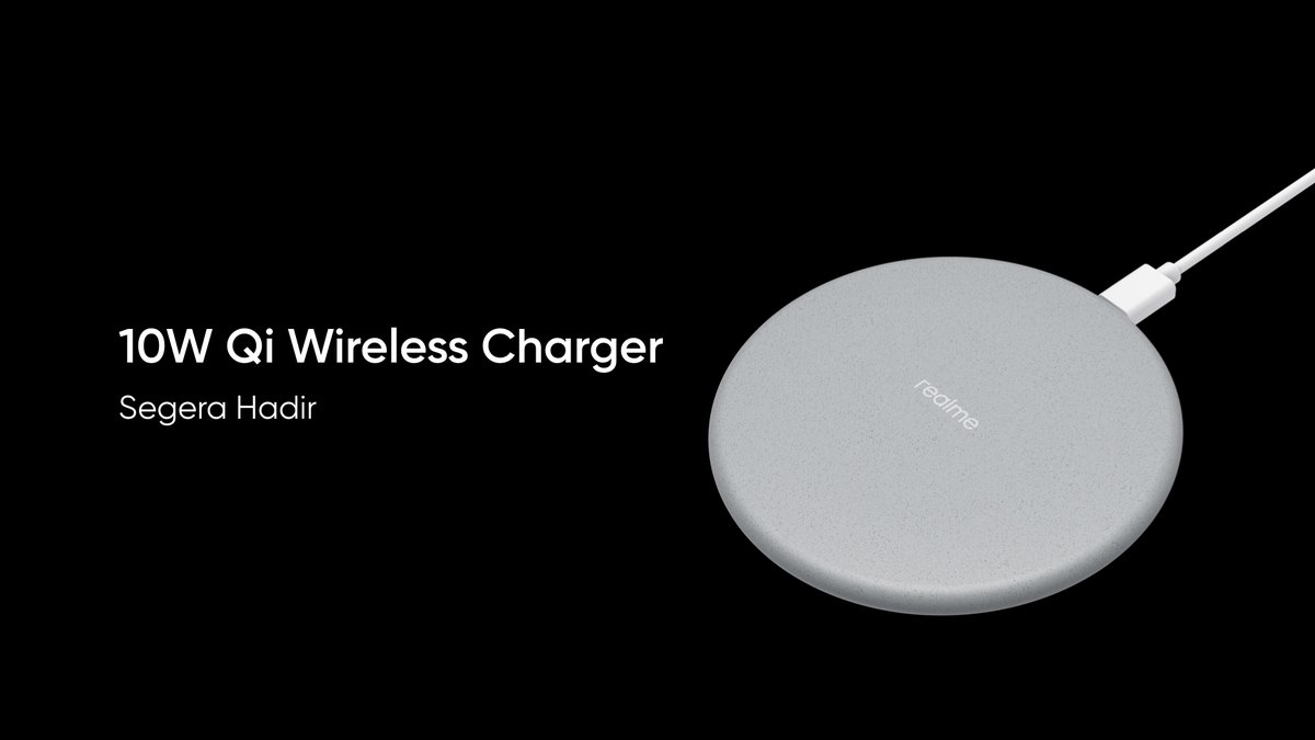realmeindonesia's tweet photo. Pastinya udah mendukung Wireless Charging dong.. doain biar cepet masuk ya :)
Sekali lagi.. selamat datang sebagai keluarga baru realme Indonesia.
#QuadCameraBatteryKing #realmeBudsAir #TrueWirelessRealSeamless #DareToLeap https://t.co/yUqPpi0sXf