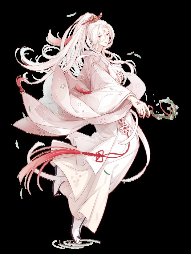 LadyPoisonWei's tweet photo. 1. Hitsuna

Her very first friend after she left the palace and become a wanderer doctor. He is a guy with a soft and calm personality.

Apparently, he revealed his true identity to her that he is a moon rabbit.

(pic credit: artist) https://t.co/1UntJ91psr