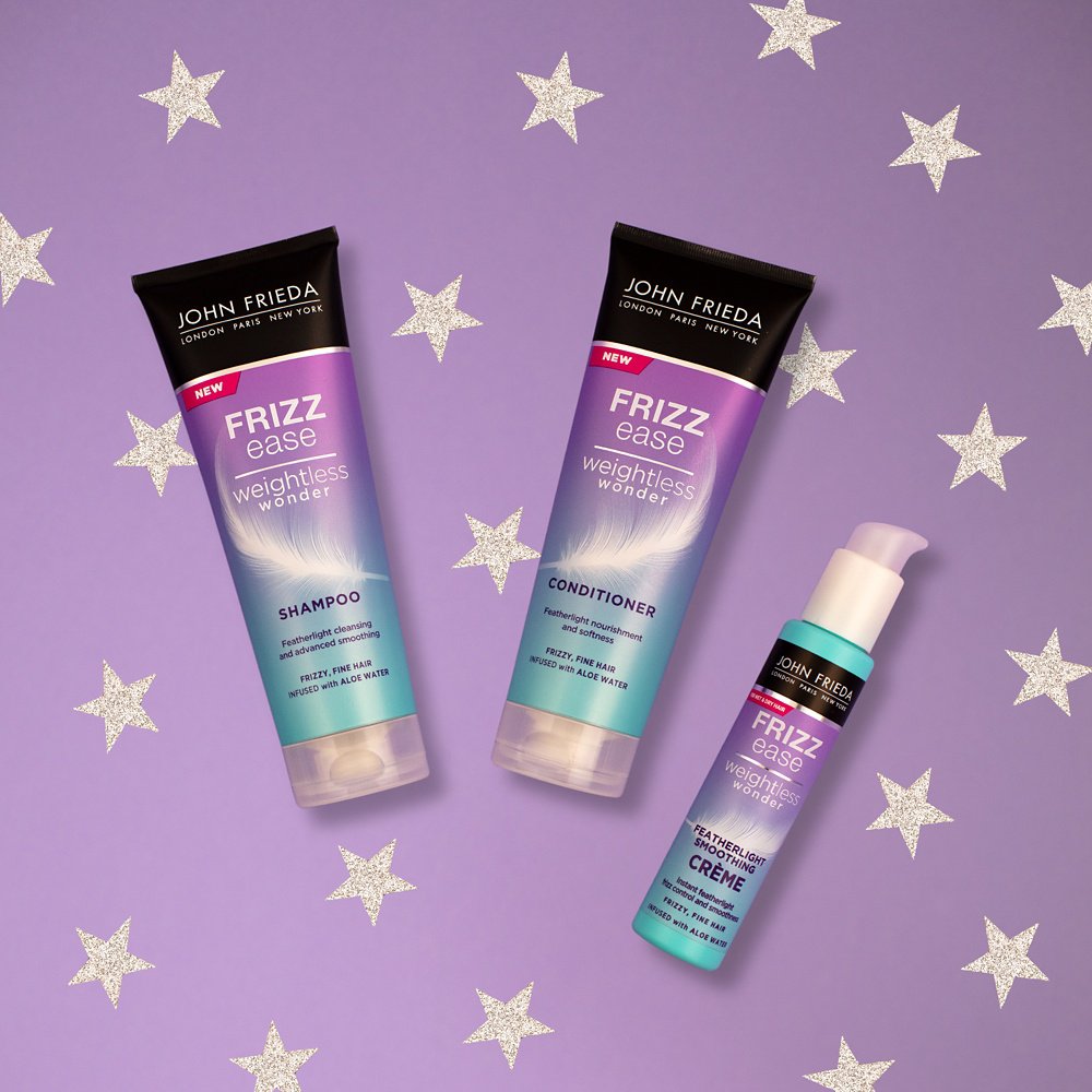 Boots (@bootsuk) on Twitter photo Discover how to transform frizzy & fine hair to weightlessly smooth with the <a href="/JohnFriedaUK/">John Frieda</a> Weightless Wonder range. 💁💁boots.uk/dsEiwB Discover how to transform frizzy & fine hair to weightlessly smooth with the <a href="/JohnFriedaUK/">John Frieda</a> Weightless Wonder range. 💁💁boots.uk/dsEiwB