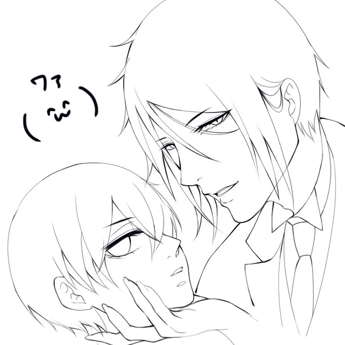 まだザックリだけど
こういうのが描きたいんじゃ… 
