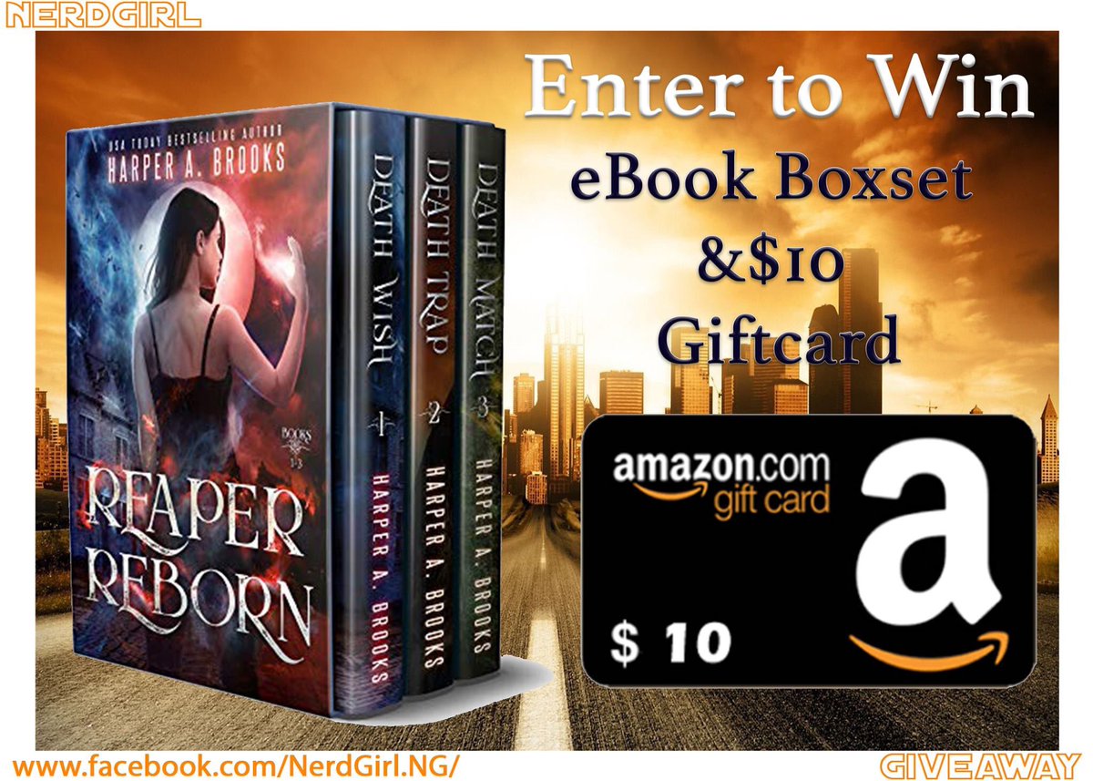 The Nerd Girl Official (@nerd_girl_ng) on Twitter photo #giveaway is live at <a href="/Nerd_Girl_NG/">The Nerd Girl Official</a> featuring <a href="/HarperABrooks/">Harper A. Brooks</a>! Win a #ebooks and #gc! Click to enter: bit.ly/3a8lQLb #giveaway is live at <a href="/Nerd_Girl_NG/">The Nerd Girl Official</a> featuring <a href="/HarperABrooks/">Harper A. Brooks</a>! Win a #ebooks and #gc! Click to enter: bit.ly/3a8lQLb