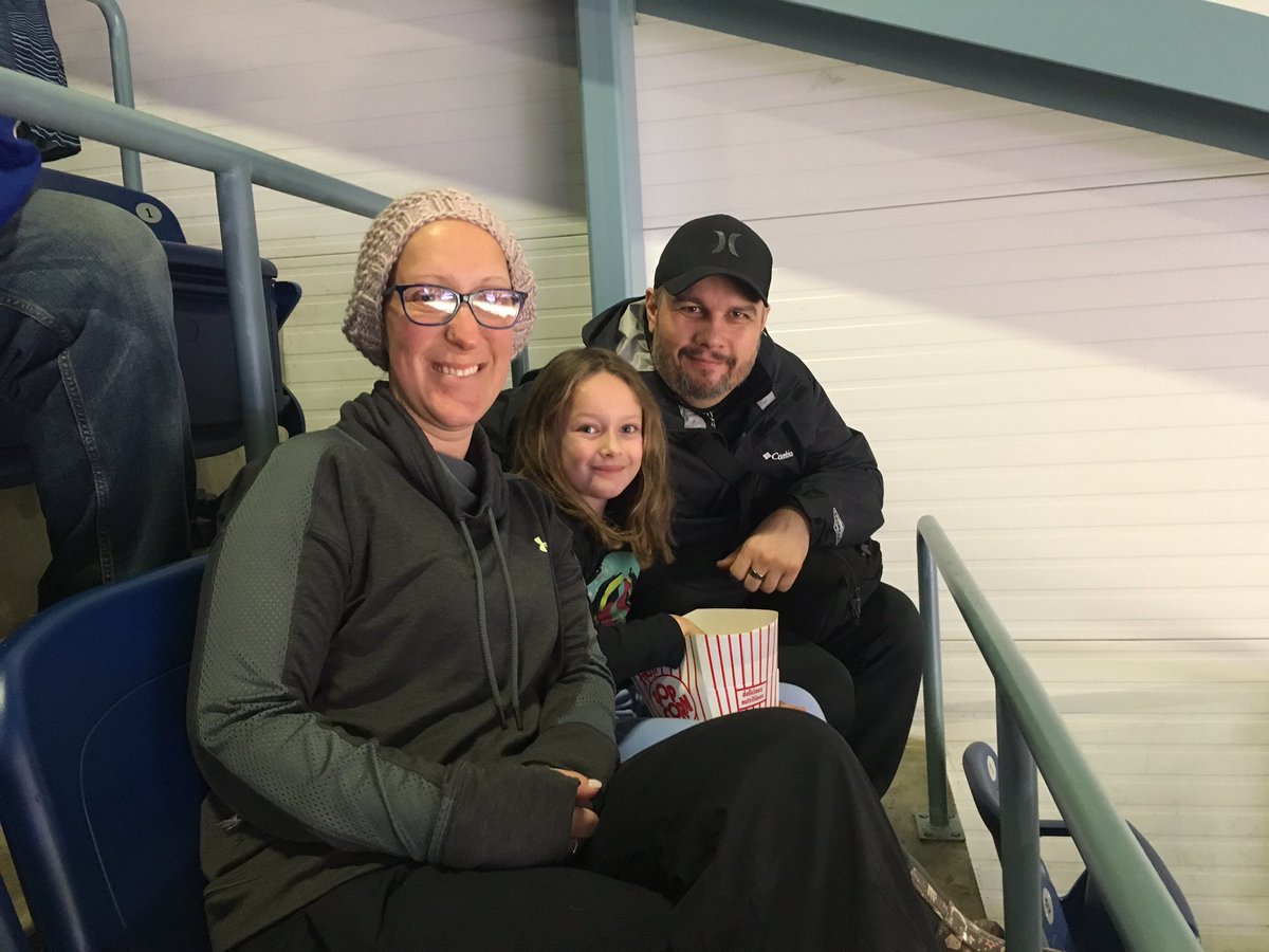 kindiegators's tweet photo. What a fun day we had at the Kitchener Rangers game for #Gamedayexperience! Thank you so much @OHLRangers for the hockey tickets.  Our families had a blast! https://t.co/JLmtUvAHy6