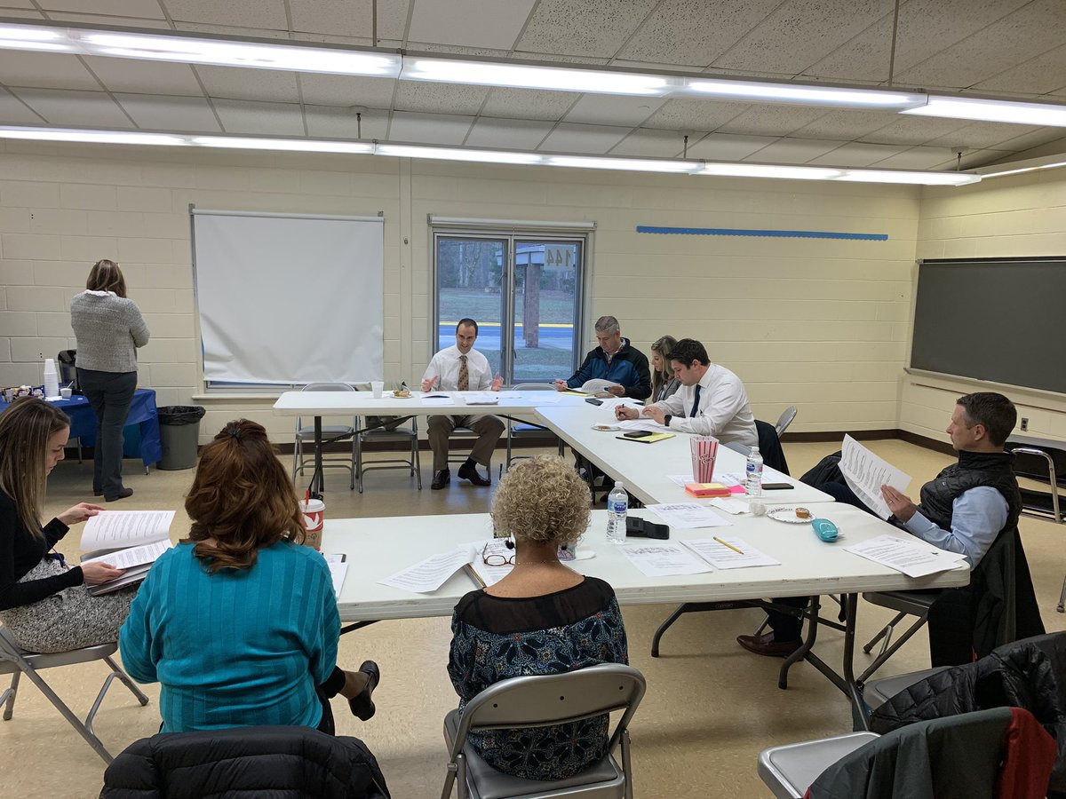 HerrAndersonWT's tweet photo. Attending this morning’s meeting of the Gloucester County Association of ES/MS Principals at Radix School this morning!  Great professional discussions with no judgements; just collaboration!  #gcaemsa @wmurschell @peters_ted @BethHinman1 @klb920 @TWPSchools @WTDirectorElEd https://t.co/4zOwlYzDNS