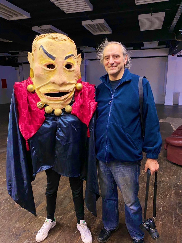 AndrewRuscoe's tweet photo. 🐧 DRAMA | What a brilliant experience visiting @undegunArts centre to meet @ACPGB ‘s Jorge Szabo where the @JM_RET #Wrexham Pre Apprentice students all got to dress up in drama costumes so that they can understand the importance of creative play.

Thank you Jorge 🙌 https://t.co/Voks7aYPee