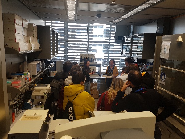 HMar_research's tweet image. Estudiants del @InsPereRibot han vingut a visitar-nos. Han pogut descobrir la nostra història, passejar per les instal·lacions i conèixer què són i per què serveixen els #Microarrays. Gràcies a tots i totes pel vostre interès en la ciència!!!@MARBiobanc
@the_prbb @hospitaldelmar