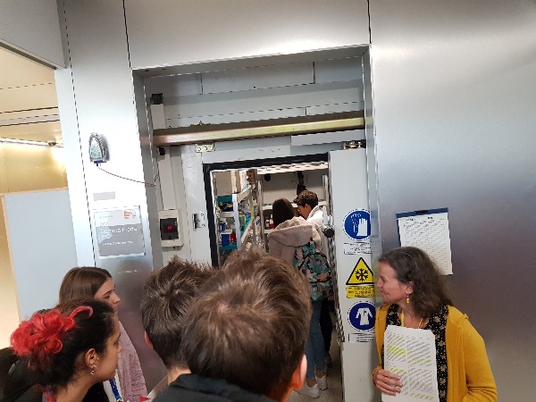 HMar_research's tweet image. Estudiants del @InsPereRibot han vingut a visitar-nos. Han pogut descobrir la nostra història, passejar per les instal·lacions i conèixer què són i per què serveixen els #Microarrays. Gràcies a tots i totes pel vostre interès en la ciència!!!@MARBiobanc
@the_prbb @hospitaldelmar