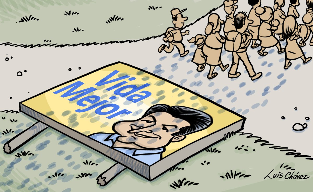Chaveztoon's tweet photo. Toon de 2018 y díganme ustedes si no está aún vigente. https://t.co/8VAUjrGZj8
