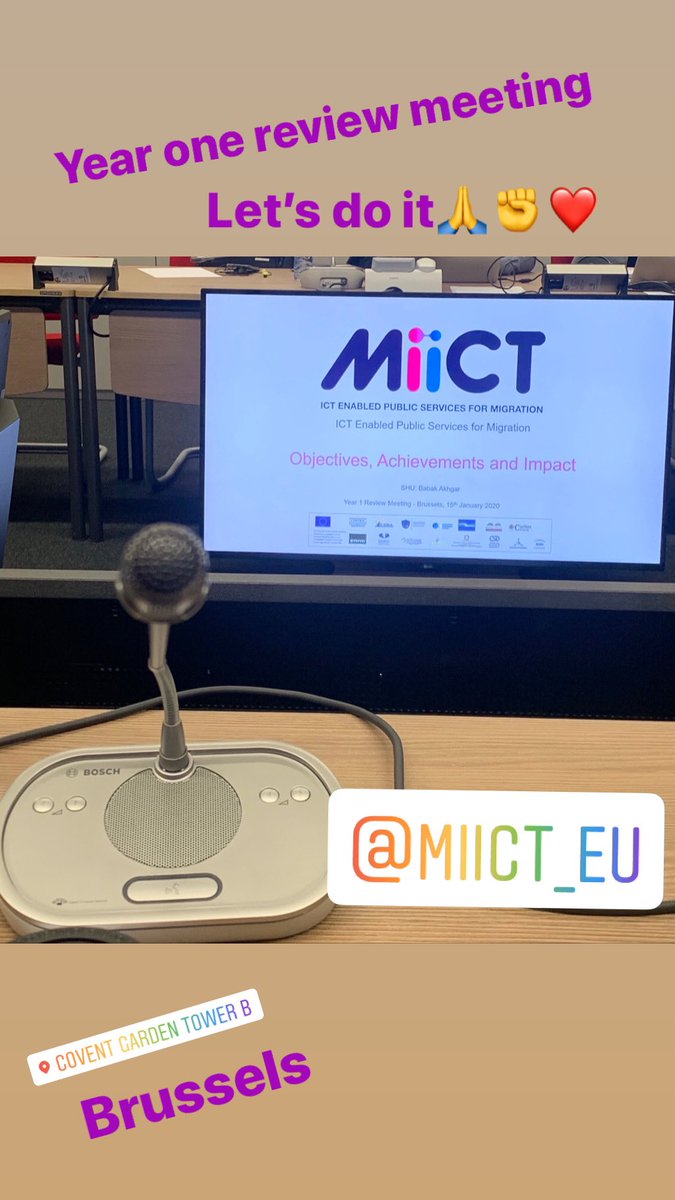 afro_kyr's tweet photo. Year one review meeting #MiiCT #Horizon2020 https://t.co/Qg0Uu7Yx9Y