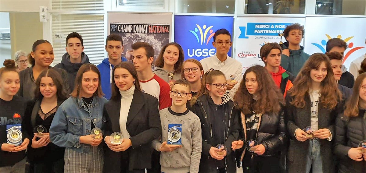 🥇🏆 Lors de cette 4e Soirée des mérites sportifs de l'UGSEL (Comité de Paris), les sportifs de la saison scolaire 2018-2019 dans l'Enseignement catholique de Paris ont été mis à l'honneur ! Bravo les champions !