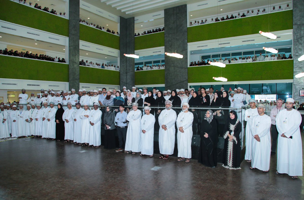 عقدت شركة #تنمية_نفط_عمان اليوم جلسة تأبين لفقيد الوطن جلالة السلطان قابوس بن سعيد بن تيمور -طيّب الله ثراه- وأسكنه فسيح جناته.