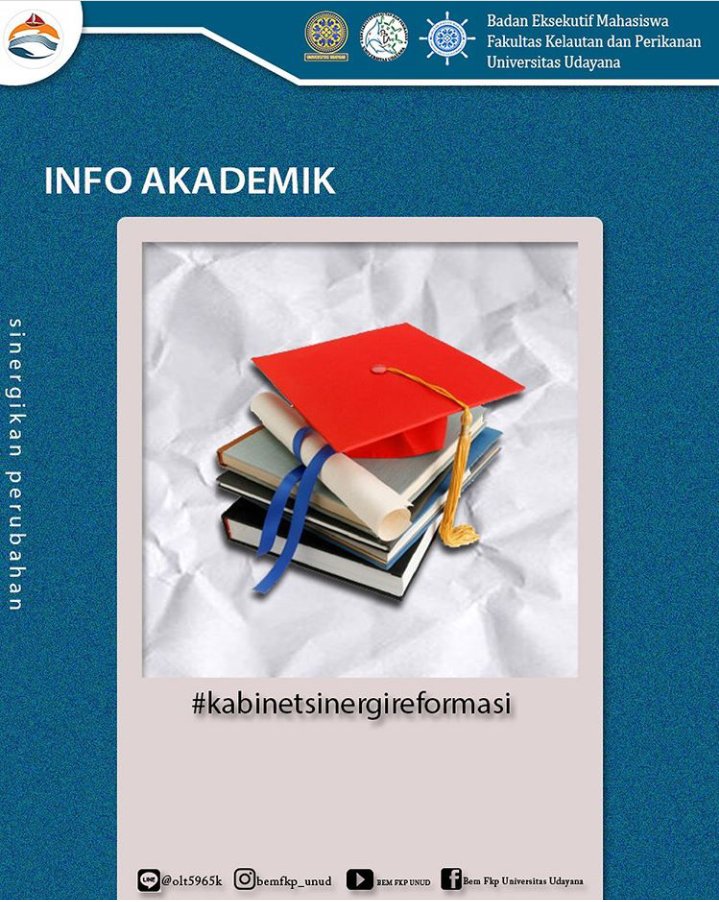 Hallo kawan-kawan mahasiswa FKP Unud, kali ini kita akan berbagi info penting mengenai jadwal KRS-an untuk semester genap tahun akademik 2019/2020. Silahkan dilihat di tautan dibawah ini yaa
👇👇👇
instagram.com/p/B7V4G7Cga66/…
#bersamakitabisa 
#kabinetsinergireformasi
#BEMFKPUNUD2020