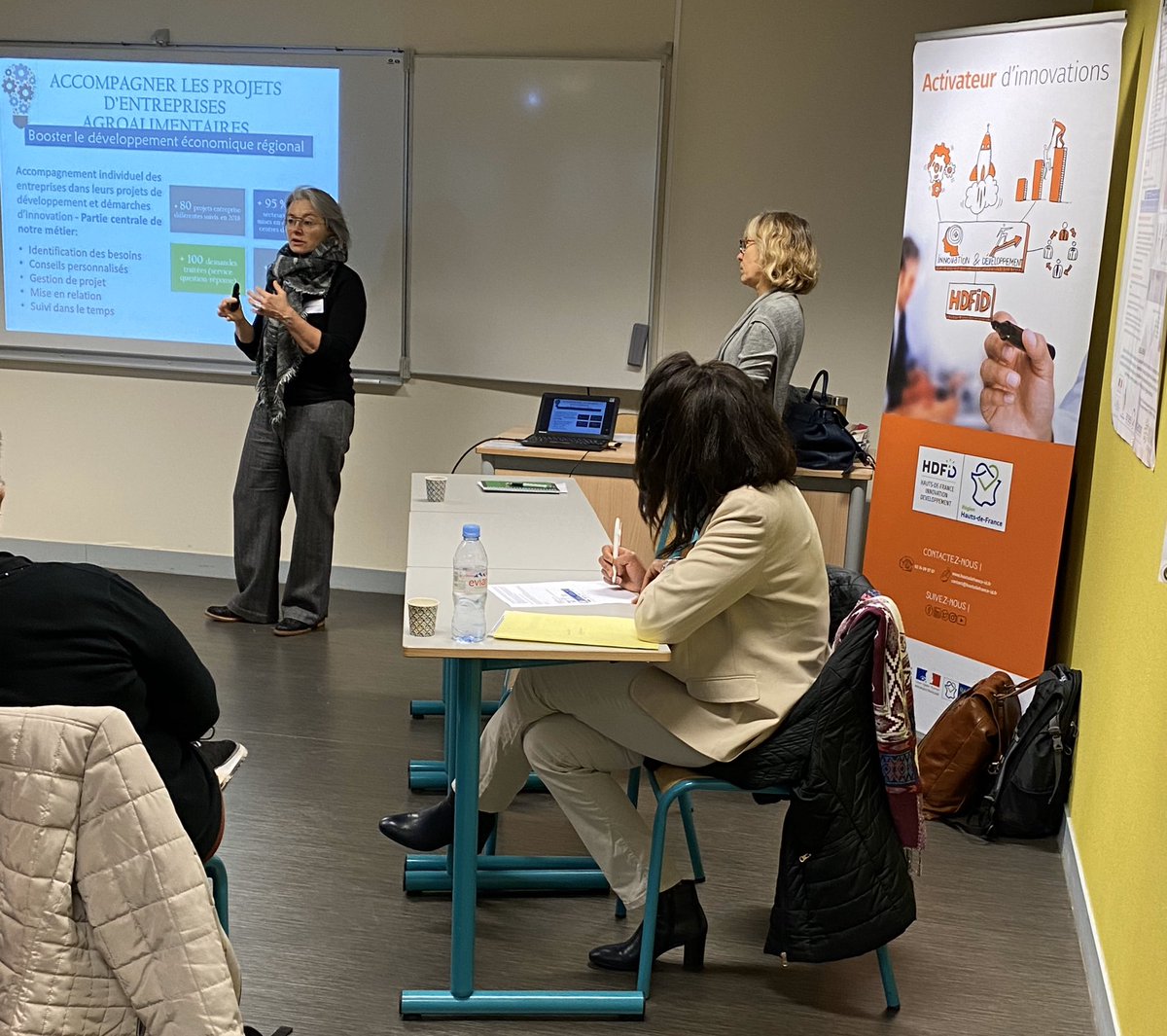 SeelsFranck's tweet photo. Après midi de travail du réseau RéVER chez Adrianor dans l arrangeois, avec visite d Adrianor, présentation des activités du Certia et des objectifs du RéVER pour 2020 #adrianor #certia #innovhdf https://t.co/QDMIMgsl6c