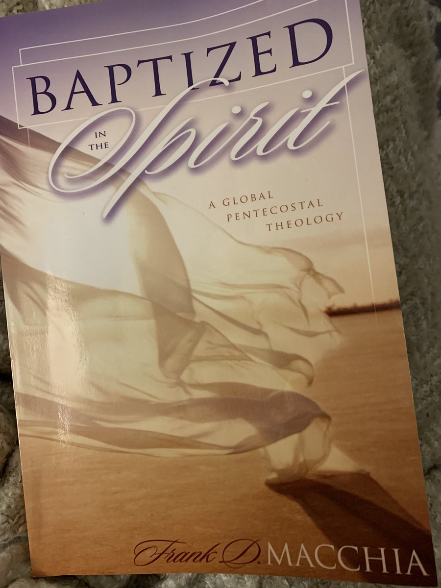 tylerpaulwolfe's tweet photo. @DavidHertweck are you familiar with Macchia’s “Baptized in the Spirit?” 
I’m taking it slow through it this year. https://t.co/0C3VzljTWa