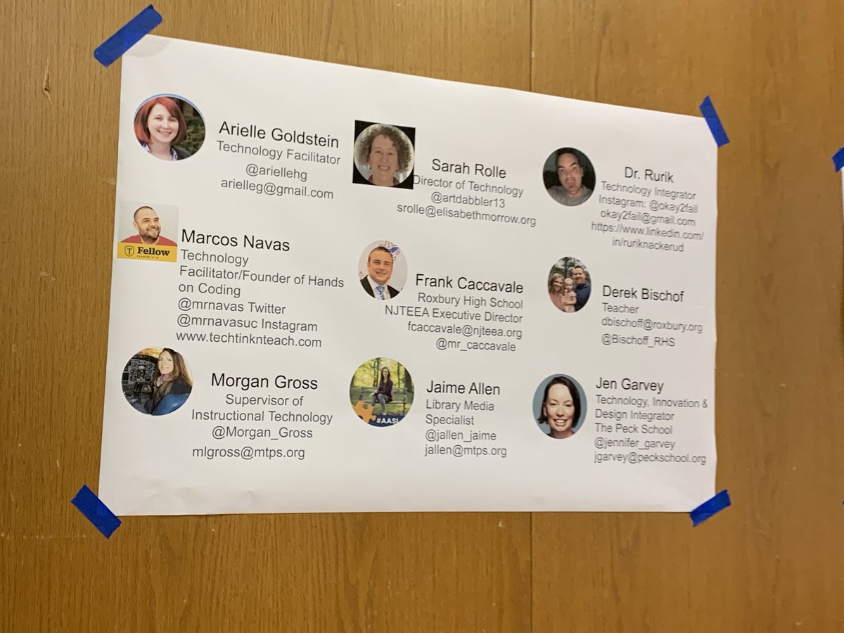 NJECC's tweet photo. We are all set for #njecc2020 Day 2 Design Thinking Symposium @montclairstateu  Excited to learn from some of NJ’s leading educators while engaging in the process of design to solve real world problems https://t.co/ne8rodZ6wK