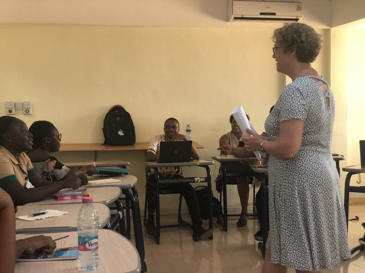 ycommodore's tweet photo. @nemolello, Program Director of @JHhealthequity is leading a #humancentereddesign workshop for #ADHINCRAStudy team at Komfo Anokye Teaching Hospital in Kumasi, Ghana. @JHhealthequity #LocalGlobalLearning #designthinking @LisaCooperMD @BaptisteDiana @JohnsHopkinsAHW https://t.co/dXQJlKxaY7