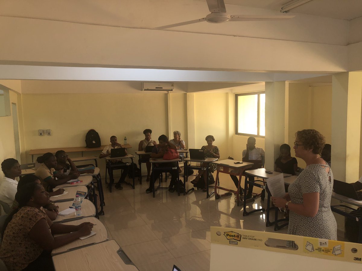ycommodore's tweet photo. @nemolello, Program Director of @JHhealthequity is leading a #humancentereddesign workshop for #ADHINCRAStudy team at Komfo Anokye Teaching Hospital in Kumasi, Ghana. @JHhealthequity #LocalGlobalLearning #designthinking @LisaCooperMD @BaptisteDiana @JohnsHopkinsAHW https://t.co/dXQJlKxaY7
