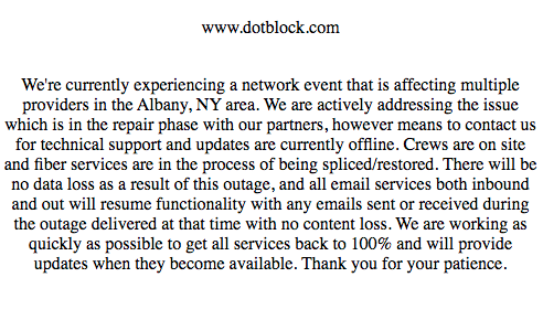 thedrewth's tweet photo. @dbnoc Latest update from the DotBlock website: https://t.co/Ha9r1KzCY0
