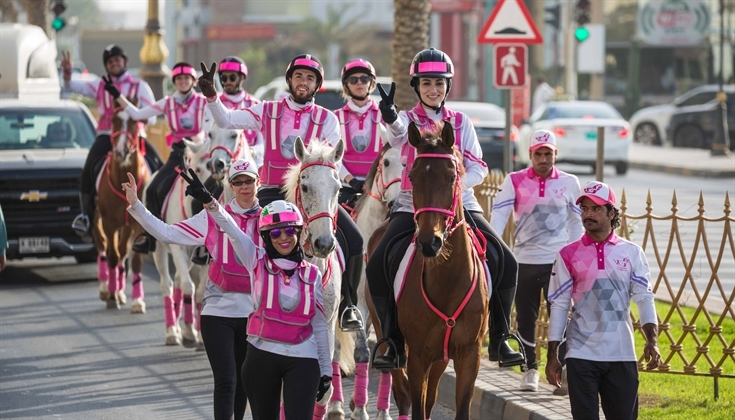 sharjah24's tweet photo. #PinkCaravan seeking UAE equines to join its tenth ride https://t.co/D4ciLWkDAO
#Sharjah24 https://t.co/uoVizhrckO