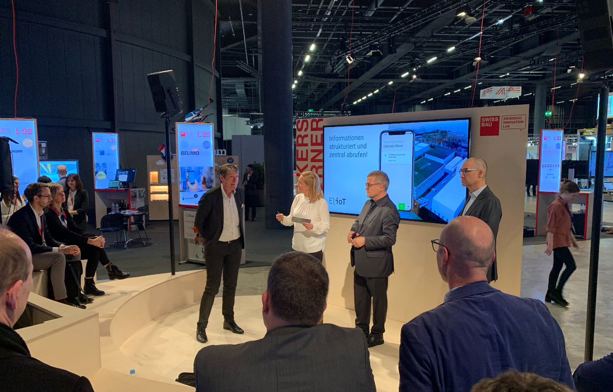eliona_io's tweet photo. ElioT @Swissbau together with @Microsoft https://t.co/BOBbkvvBZ8