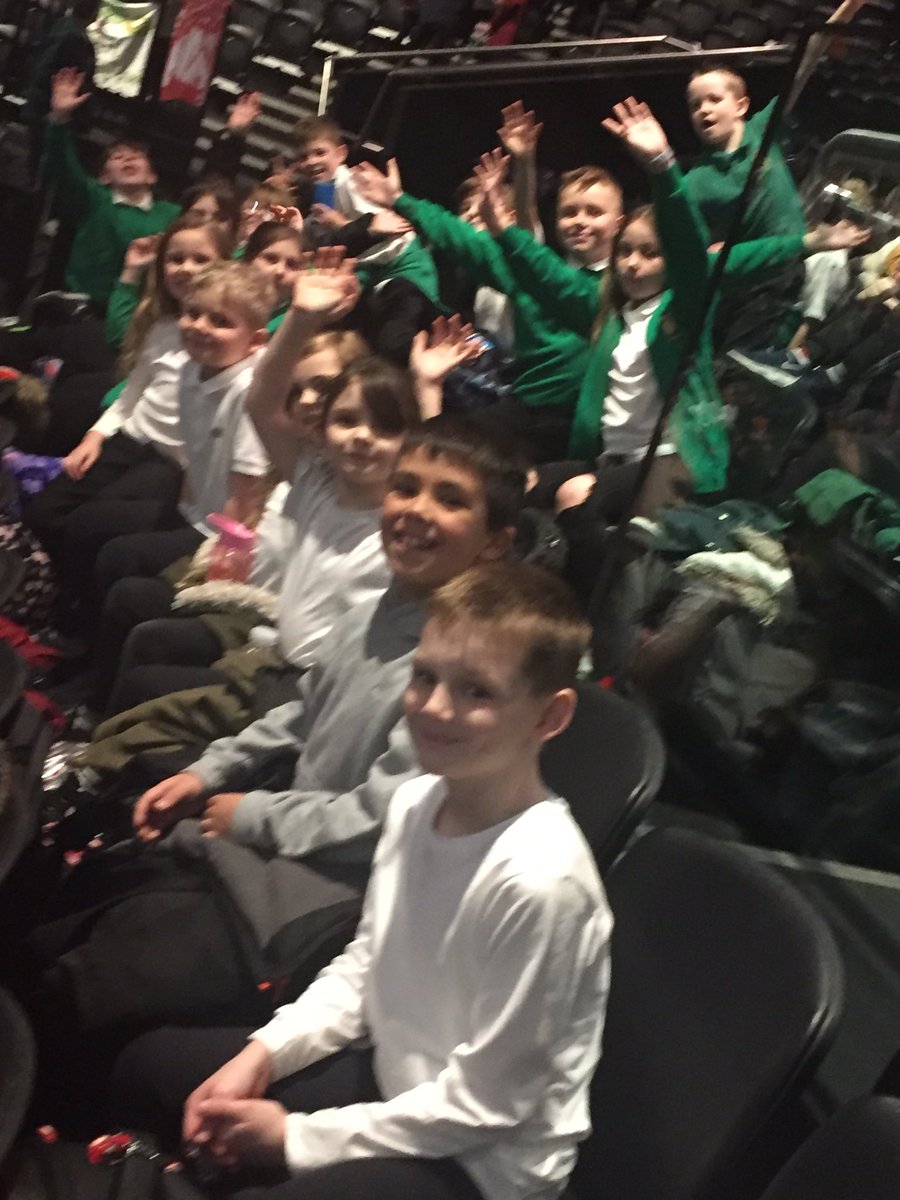 glanhowyprimary's tweet image. In our seats ready for the rehearsal to begin 😊😊 #YV2020 #happypupils #happyteachers #amazingopportunities