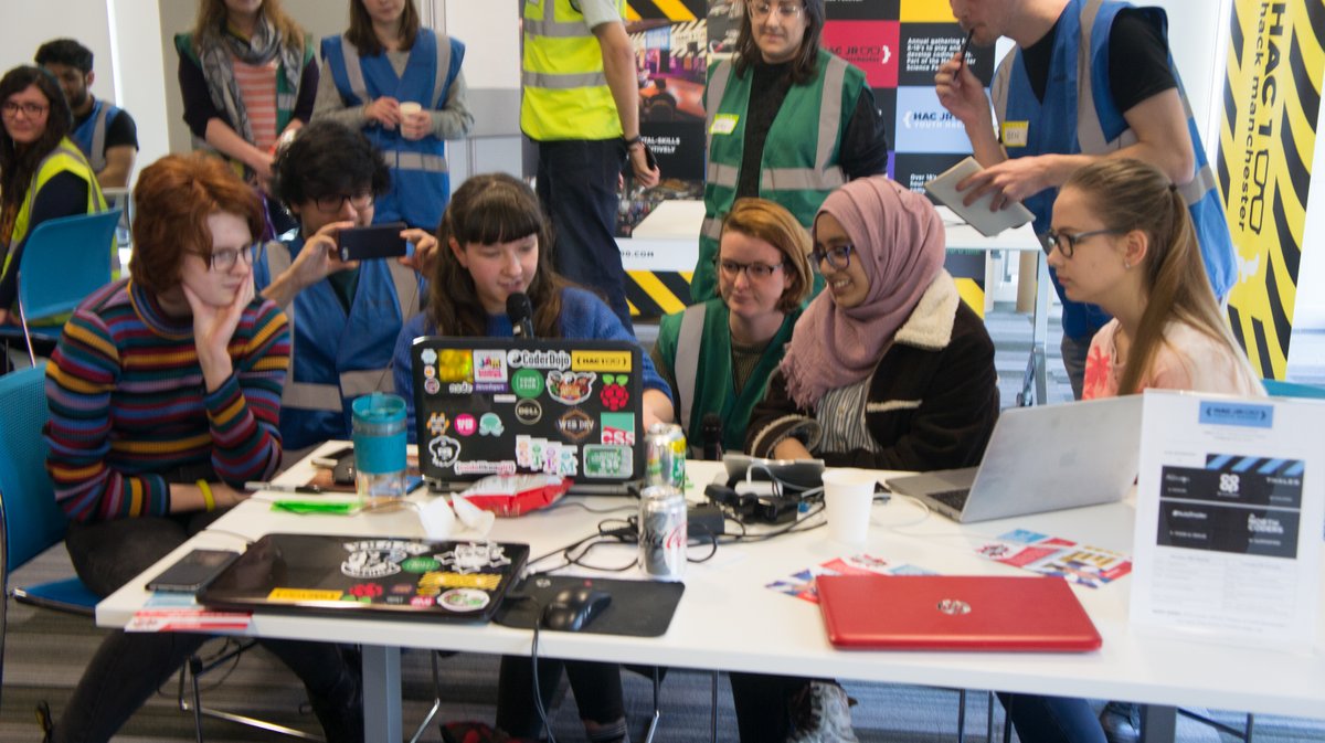 HackManchester's tweet image. Youth Hack for girls is back! Sat 25th/Sun 26th Jan
FREE event, hosted @AutoTraderLife bringing together youngsters, aged 11-18, for s weekend of hacking, learning & developing #SkillsForLife
Get your students signed up ASAP!
bit.ly/YHGirls2020
@MEACentral @stpetersuk