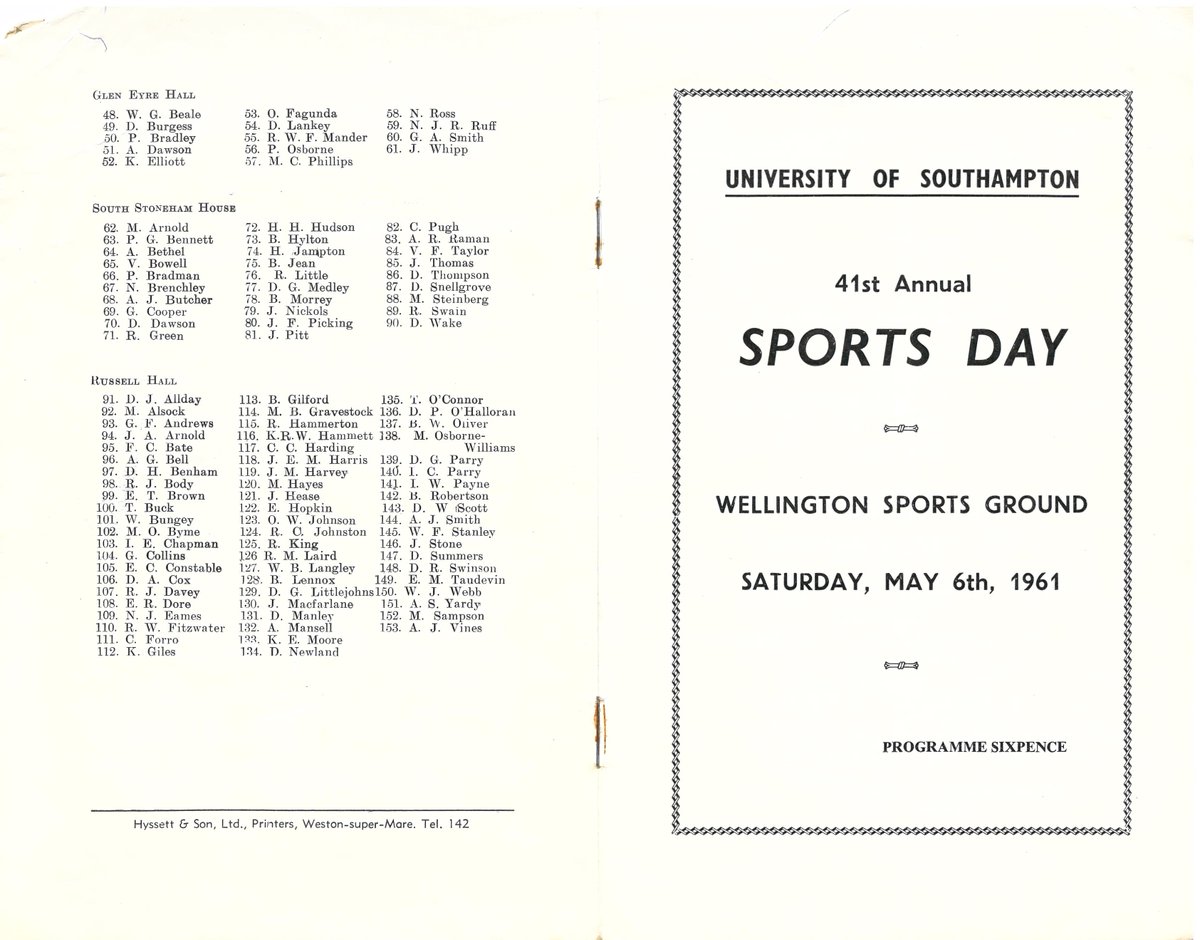 University of Southampton Special Collections tweet media