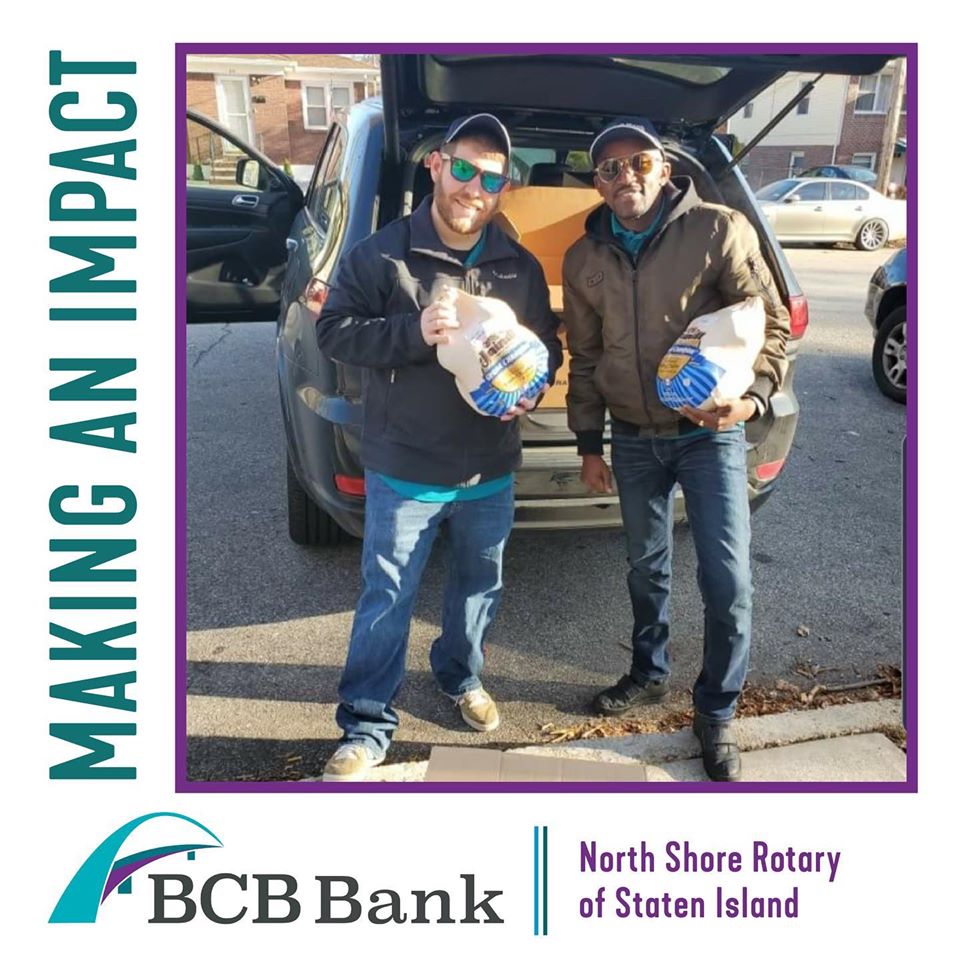 BCB was proud to contribute to the North Shore Rotary (<a href="/nsrotary/">North Shore Rotary</a>) in #StatenIsland. Our team helped with their turkey food drive and contributed to the families of the community. #MakingAnImpact #CommunityStrong