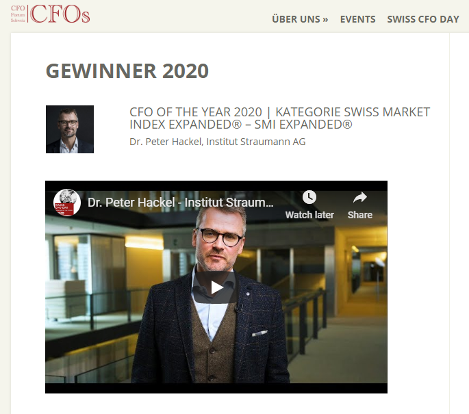 StraumannJobs's tweet photo. A great guy, very respected colleague, with us since 2014 (again) + #CFO OF THE YEAR!

Congrats to Peter, our Master of Finance, and his great team!

Wow! Not bad for a scientist! 😉

Read more here: https://t.co/DCIcZaRUgv

#ChangeMakers #ReadyToMakeAnImpact #WeChangeDentistry https://t.co/0JwwmDpmYC